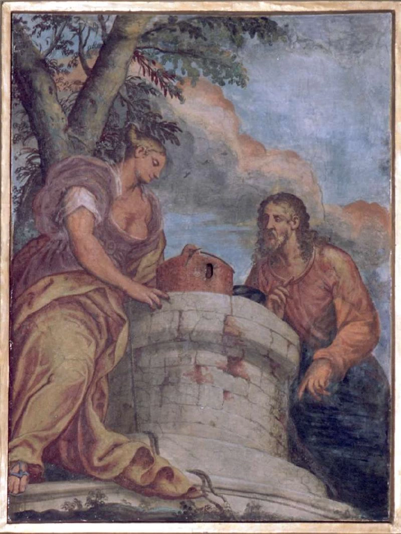 Giacomo Ceruti, il Pitocchetto - 127, Gesù Cristo e la Samaritana